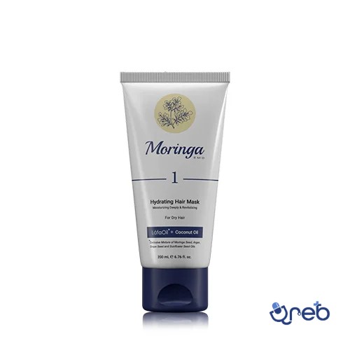 ماسک مو آبرسان موی خشک مورینگا امو شماره 1 200 میلی لیتر
