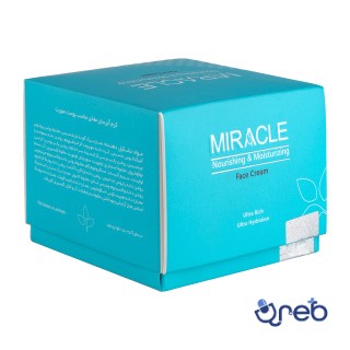 کرم مغذی و آبرسان صورت میراکل مدل Ultra Rich مناسب انواع پوست حجم 50 گرم