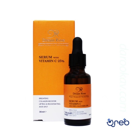 سرم ویتامین سی % دریم رز حجم 30 میلی لیتر