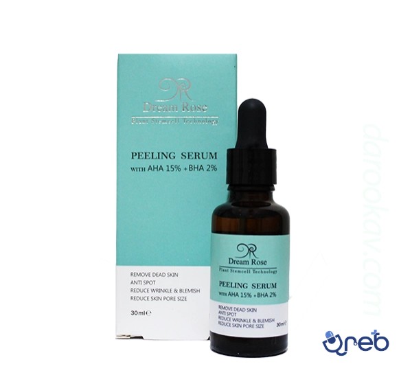 سرم لایه بردار AHA 15% و BHA 2% دریم رز حجم 30 میلی لیتر